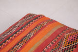 Handmade moroccan rug berber woven pouf