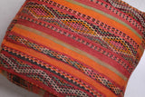 Handmade moroccan rug berber woven pouf