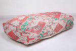 Moroccan Floor Pouf - Traditional Berber Rug Ottoman