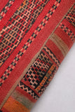 Handmade moroccan rug berber woven pouf