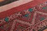 Vintage handmade berber rug 6 X 10 Feet