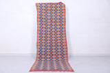 Vintage handmade Runner rug 2.8 X 7.9 Feet