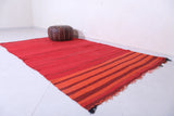 Vintage handmade berber rug 5.2 X 8.5 Feet