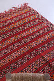 Vintage berber rug 4.1 X 4.9 Feet