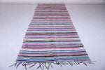Vintage handmade Moroccan rug 4.9 X 12.9 Feet