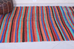 Vintage handmade Moroccan rug 4.9 X 6.7 Feet