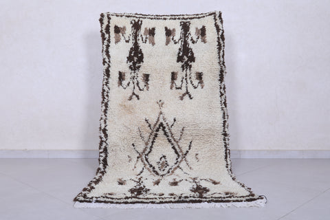 Moroccan berber rug 3.2 X 6.1 Feet