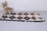 Moroccan berber rug 2.7 X 6.4 Feet