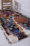 Moroccan berber rug 2 X 4.9 Feet