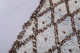 handmade berber rug 2.9 X 5.8 Feet