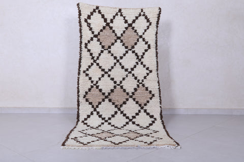 Moroccan berber rug 2.8 X 6.3 Feet