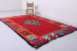 Moroccan berber rug 5 X 7.8 Feet