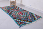 Vibrant Moroccan Berber Rug – 2.8 x 6.8 ft, Colorful Tribal Design