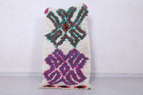 Moroccan berber rug 2.3 X 4.6 Feet