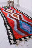 Moroccan berber rug 3.2 X 10.2 Feet
