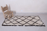 Moroccan berber rug 2.4 X 5.8 Feet