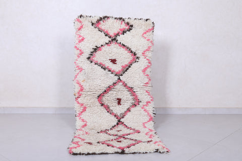 Moroccan berber rug 2.3 X 4.9 Feet