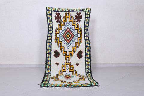 Moroccan berber rug 2.6 X 6.2 Feet
