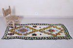 Moroccan berber rug 2.6 X 6.2 Feet