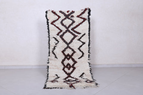 Moroccan berber rug 2.4 X 5.4 Feet