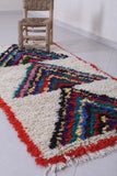 Moroccan berber rug 2.9 X 6.1 Feet
