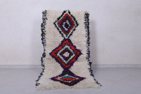 Moroccan berber rug 2.7 X 5.9 Feet