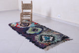 Moroccan berber rug 2.2 X 5.1 Feet
