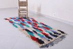 Moroccan berber rug 2.5 X 6.3 Feet