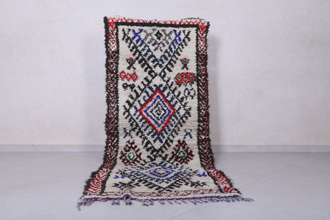 Moroccan berber rug 3.1 X 7.7 Feet