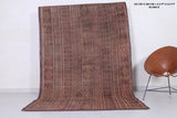 Vintage handmade tuareg rug 5.3 X 8.5 Feet