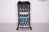 Colorful Handmade Runner Rug 2.1 FT X 6.4 FT