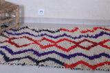 Moroccan rug 2.9 X 6.2 FEET
