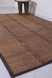 Vintage handmade tuareg rug 6.2 X 9.6 Feet