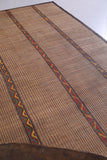 Vintage handmade tuareg rug 6.2 X 9.6 Feet