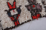 Moroccan rug 2.1 X 5.7 FEET