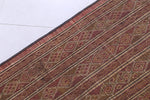 Vintage handmade tuareg rug 6.6 X 9.6 Feet