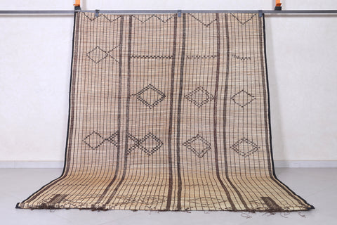 Vintage Tuareg rug 6.6 X 9 Feet