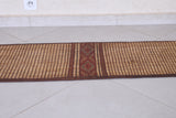Vintage handmade african Tuareg rug 1.4 X 7.5 Feet