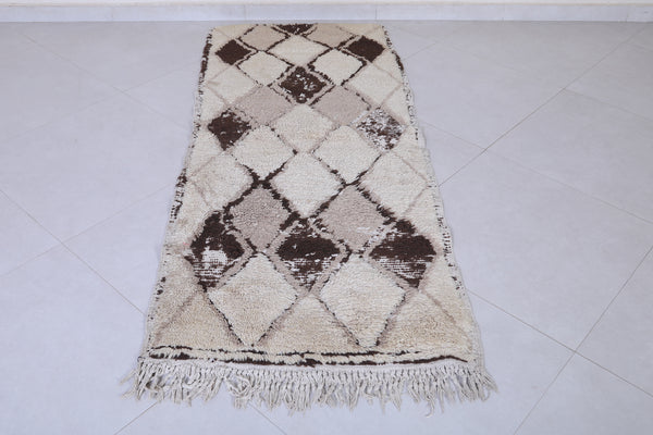 Moroccan rug 2.5 X 6.2 FEET