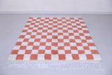 Berber Beni ourain rug 5.4 X 5.6 Feet