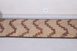 handmade tuareg rug 2.5 X 8.3 Feet