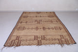 Vintage handmade tuareg rug 6.8 X 9.8 Feet