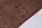 Vintage handmade tuareg rug 5.3 X 8.5 Feet
