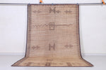 Vintage handmade tuareg rug 5.6 X 9.4 Feet