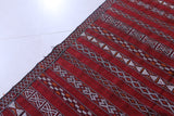Berber Handwoven rug 5.6 X 11.3 Feet