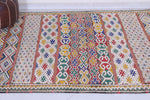 Handmade Kilim rug 5.1 X 8.2 Feet