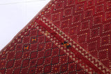 Vintage Moroccan Rug 6.5 X 11.1 Feet