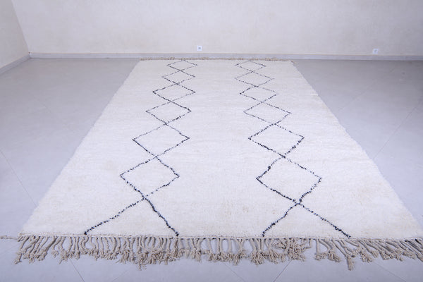 Beni ourain rug - Custom size rug - Handmade Moroccan rug