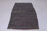 Hand woven moroccan rug 3.9 FT X  6.7 FT