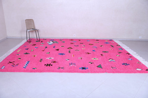 Pink Moroccan area rug - Custom area rug - Moroccan rug